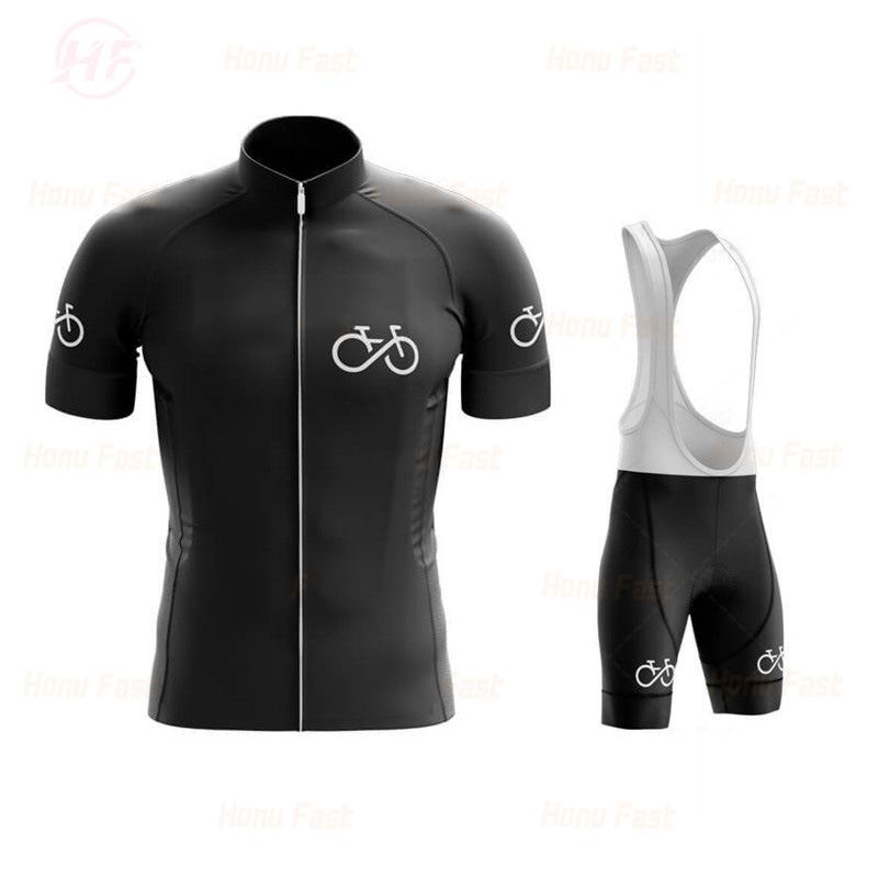 Summer Short Sleeve Men's Cycling Suit Moisture Wicking Bike Clothing
