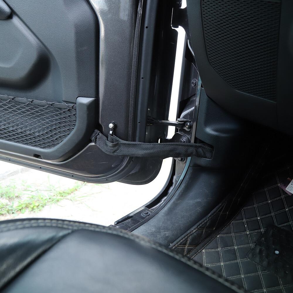 Door Limit Rope Strap Bandage Limiter Stopper Set for Jeep Wrangler JK JL JT 07+