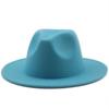 Men's and Women's Wool Felt Jazz Hat - Retro British Harajuku Style, Perfect for Autumn and Winter
