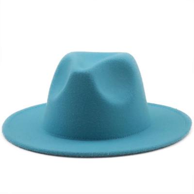 Men's and Women's Wool Felt Jazz Hat - Retro British Harajuku Style, Perfect for Autumn and Winter