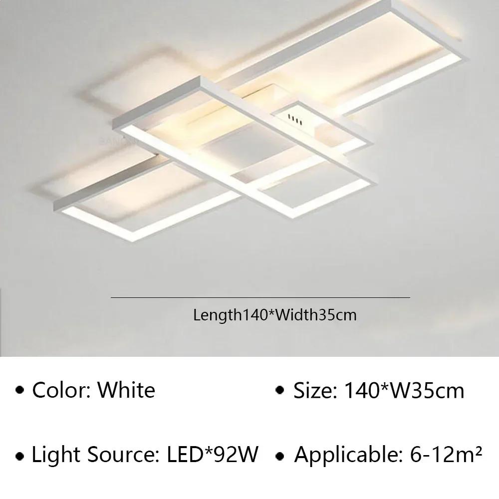 Modern LED Ceiling Chandelier Lamp for Living Dining Room Bedroom Aisle Balcony Home Decoration Indoor Lighting Fixture Luster