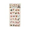 Fillable Christmas Advent Calendar with 24 Numbered Compartments and Top Hangers for Small Gifts, Candy, and Messages