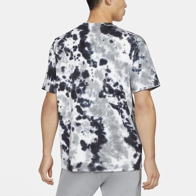 Nike Sportswear Loose Fit Tie-Dye Print Tee Gray DB6150-101
