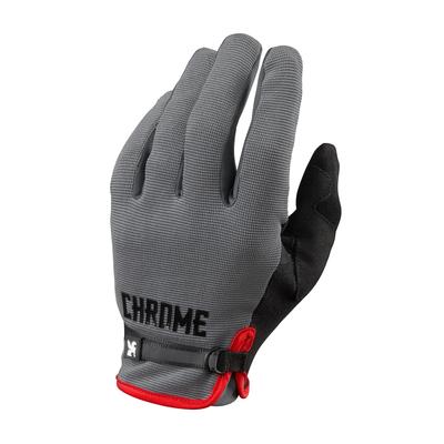 Chrom Radsport Handschuhe L 2.0 Grau/Schwarz