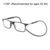 New Folding Neck Hanging Presbyopia Glasses Hd Resin Fashion Magic Magnet Presbyopia Glasses Presbyopic Eyeglasses