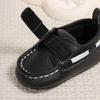 Spring & Autumn Moccasins: 0-1 Year Old Soft Sole Leather Baby Walking Shoes, British Style