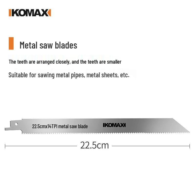 Handheld Electric Saber & Jigsaw Blade for Metal & Wood Cutting