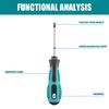 Crosses/Straight Type Screw Driver Hand Tool Multipurpose Handle Screwdriver Set with Magnetic Insulated Security Repair