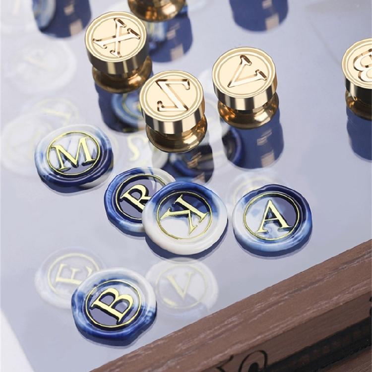 Hlava těsnícího razítka pro pečetidlo s voskem, Hlava razítka na dopisy Jednoduchá instalace