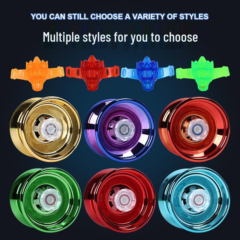 Alloy Luminous Yo-Yo for Kids - Competition Grade, Sleep & Live Play 