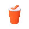 Platinum Silicone Straw Cup Ins Style Portable Durable High Temp Resistant Kids Water Bottle