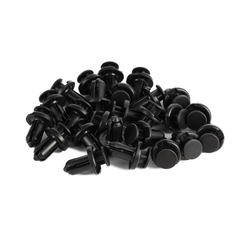 25 Stück Stoßfänger Motorhaube Kotflügel Spritzschutz Drucknieten für Honda Acura