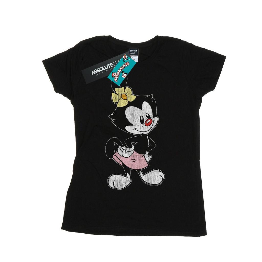 Animaniacs Womens/Ladies Dot Classic Pose Cotton T-Shirt