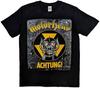 Motorhead Achtung Band Logo T Shirt