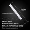 Flute Cleaning Tools, Saxophone Brush, Maintenance and Cleaning Brush, White Cotton Brush, Wind Instrument Brush