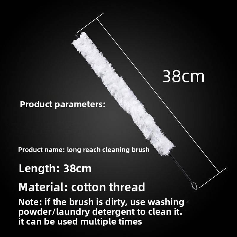Flute Cleaning Tools, Saxophone Brush, Maintenance and Cleaning Brush, White Cotton Brush, Wind Instrument Brush
