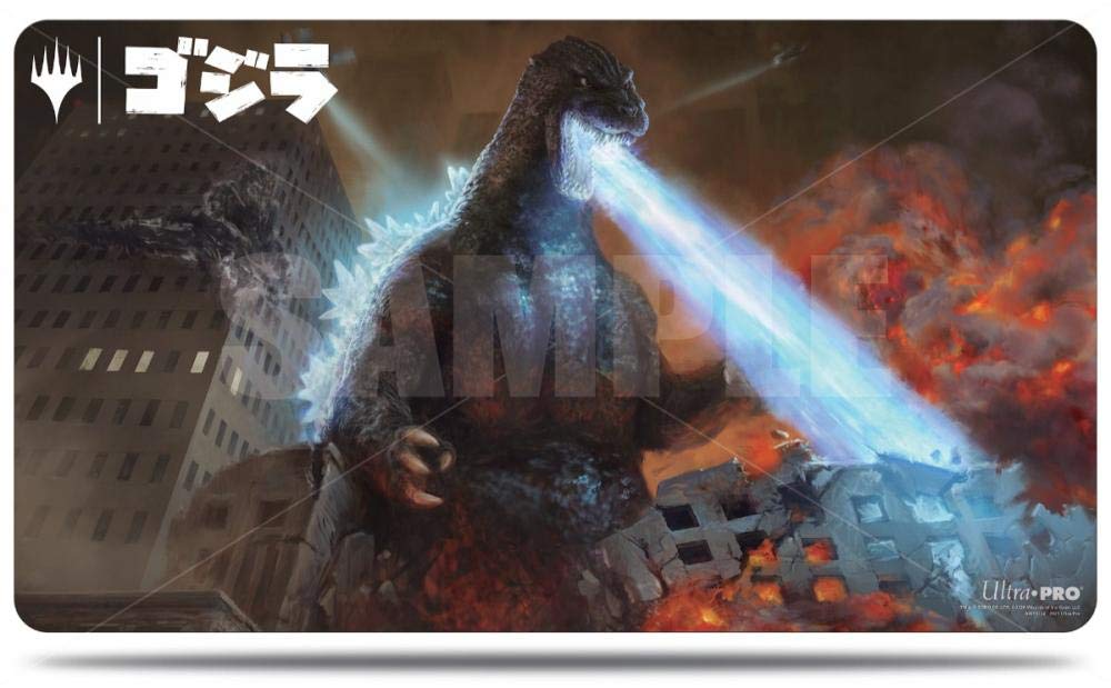 

Ultra Pro The Gathering Официальный Supply Lair коврик для игры Godzilla King of Magic Икория Бегемоты Годзилла, Монстры
