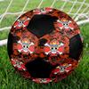 1pc One Piece Logo Football Soccer Ball Size 5 Indoor Soccer Ball Fashion Colorful Backyard Game -Great For Sports Fans Gift HE19