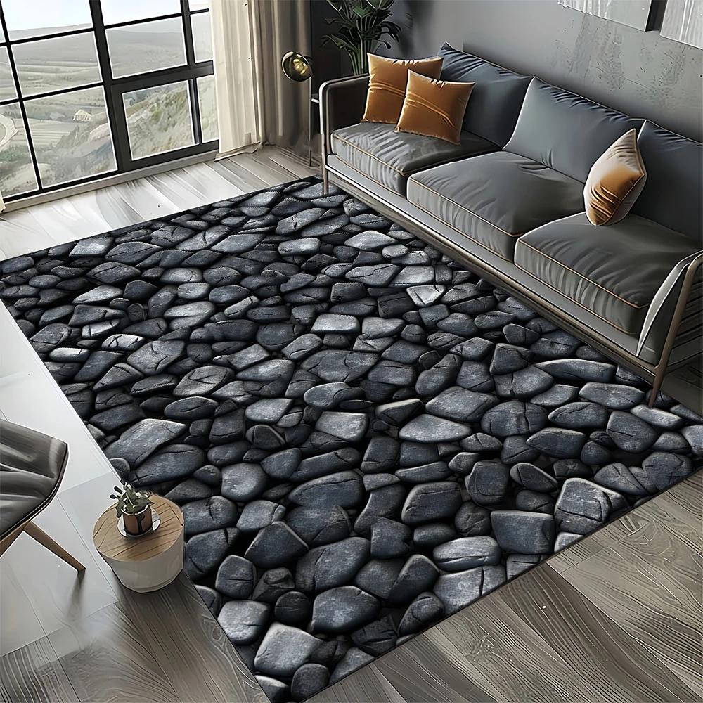27 Style New Brick Stone Building Wall Originality Rug Carpet for Living Room Bedroom Home Decor,kids Non-slip for Sofa Doormat