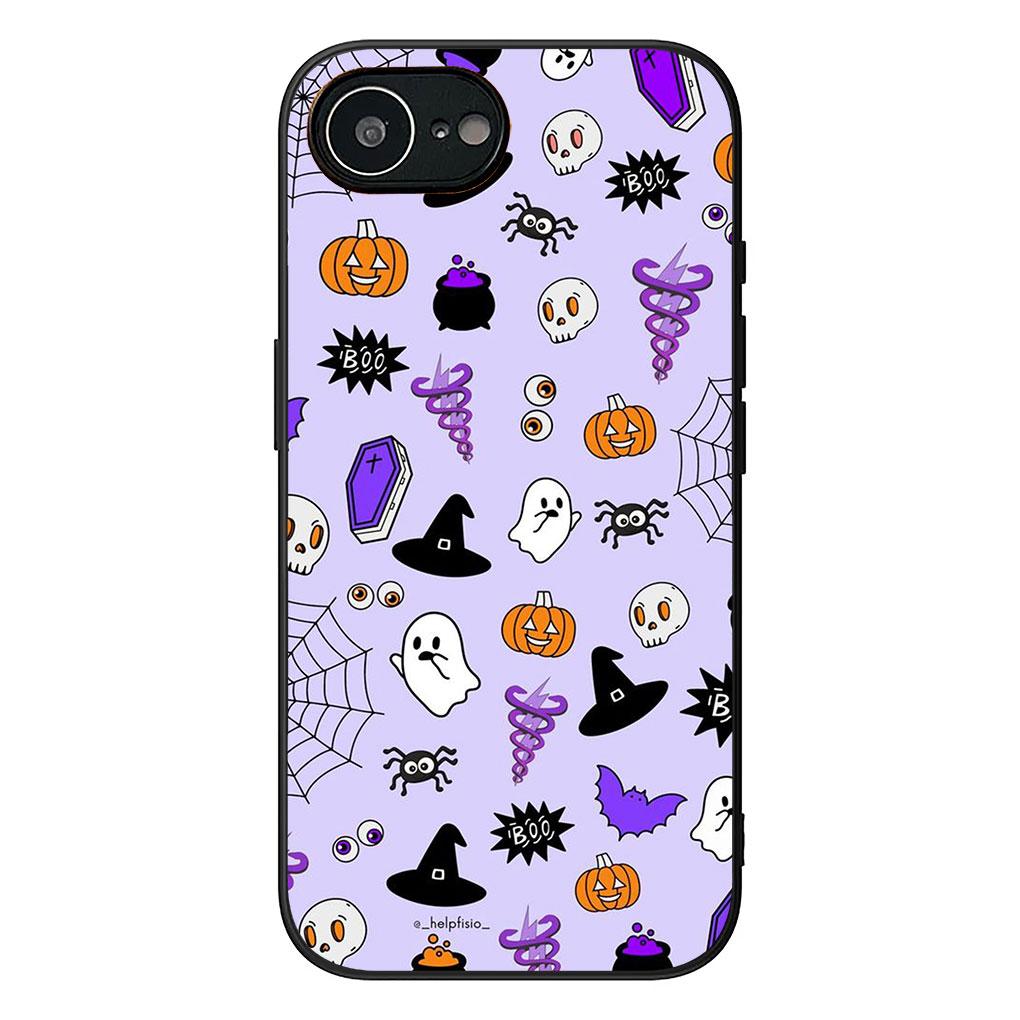 Halloween Little Ghost with Pumpkin Cover for Motorola Moto Edge 50 30 Fusion 40 NEO Ultra Pro E14 G20 E15 G35 G84 G13 G53 Case
