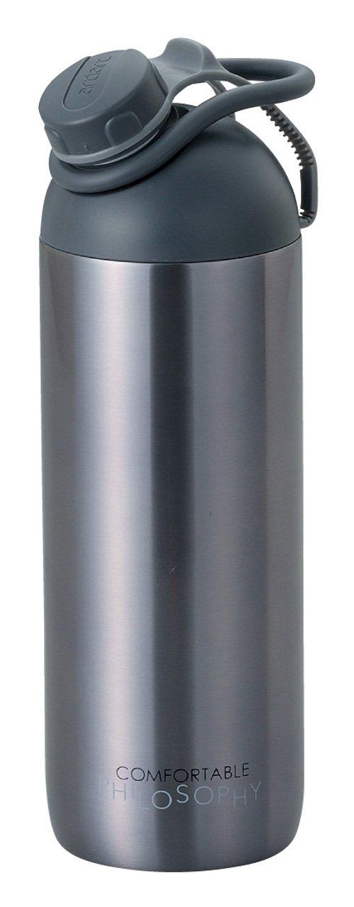 

Maebata Suction Thermos Bottle 450ml 51239 (Gray) серый