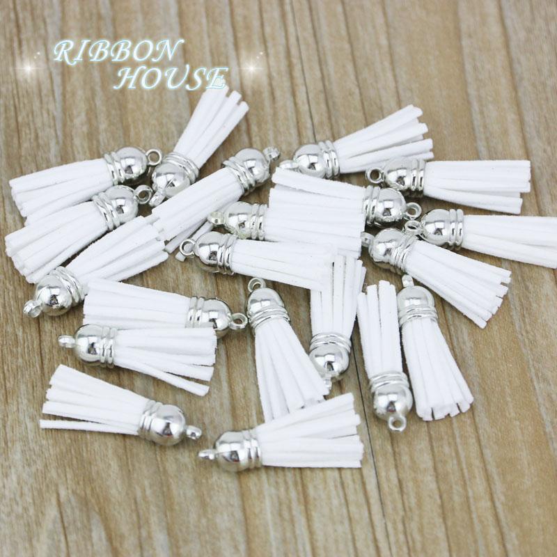 (20 pcs/lot) Tassel Vintage Leather Tassels Fringe for Purl Macrame DIY Jewelry Keychain Cellphone Straps Pendant