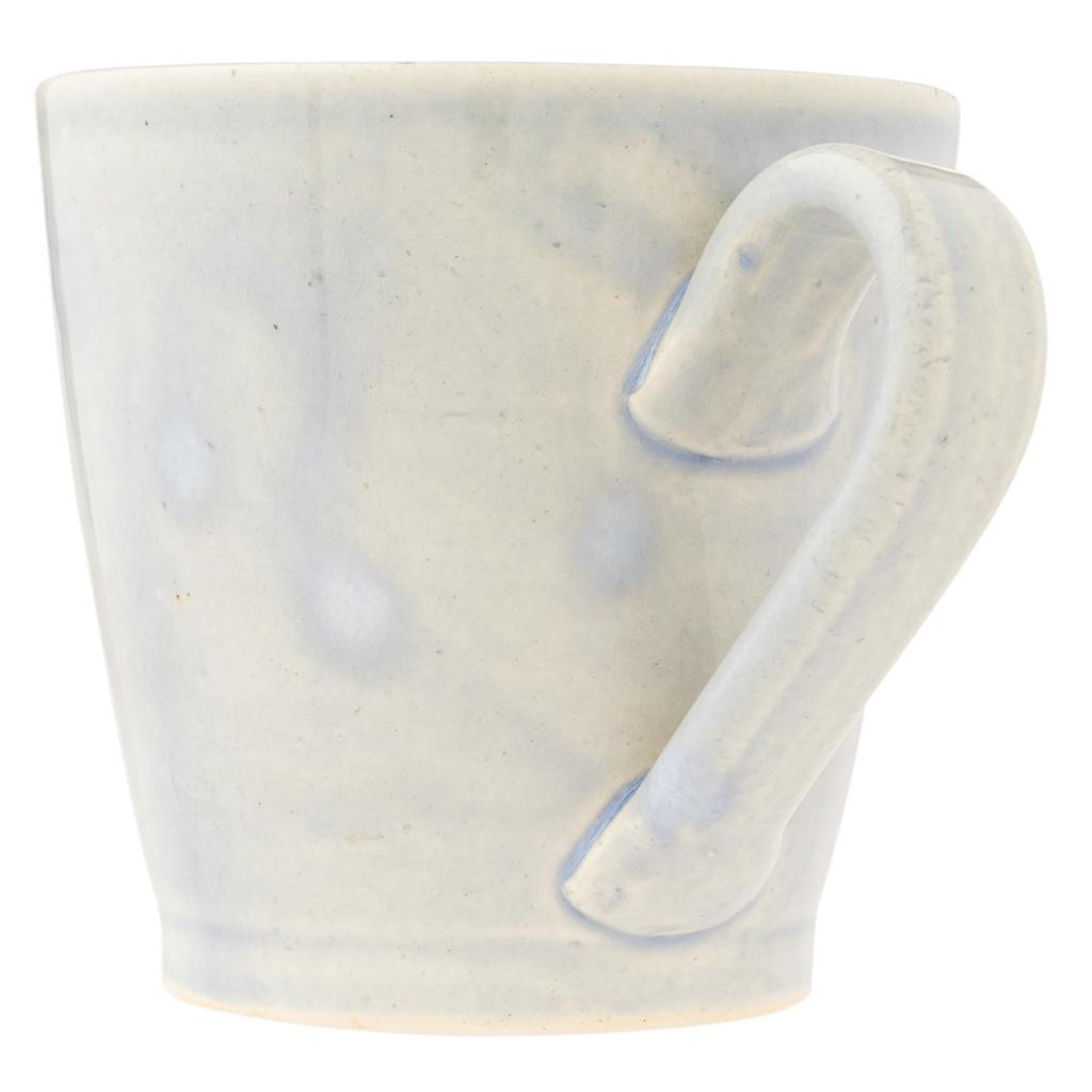 Marui Seito Shigaraki Ware Hechimon Mug, Large, 360ml Capacity, Ray Blue, MR-3-4453