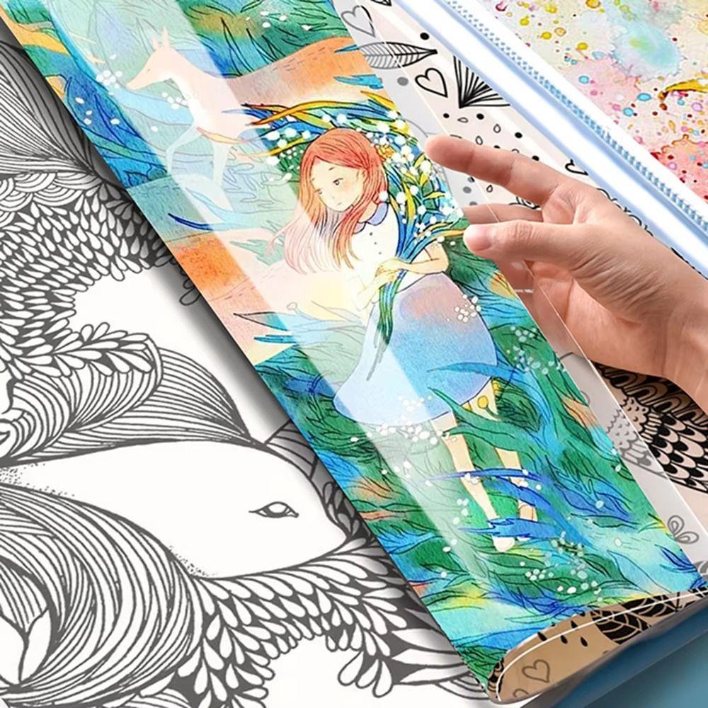 1Pcs A3/8K Photo Album Folder Diamond Painting Stationery Tool Presentation Portfolio  School Office