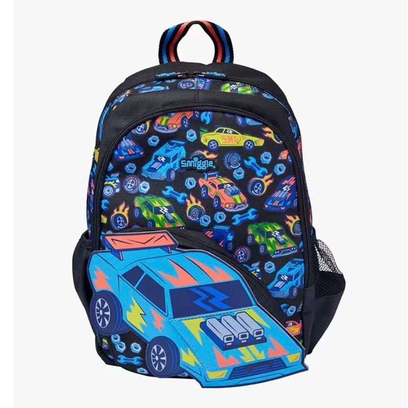Smiggle Kids Cartoon Backpack Large Capacity