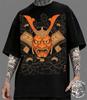 Japanese Samurai Art T-shirt: Unisex Crewneck Tee