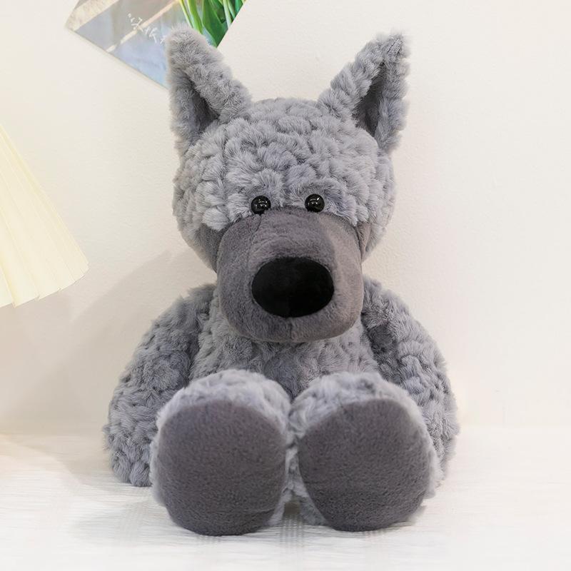 Cute Nebula Sheep Fox Plush Toy Rabbit Alligator Sleeping Pillow Children's Gray Wolf Doll