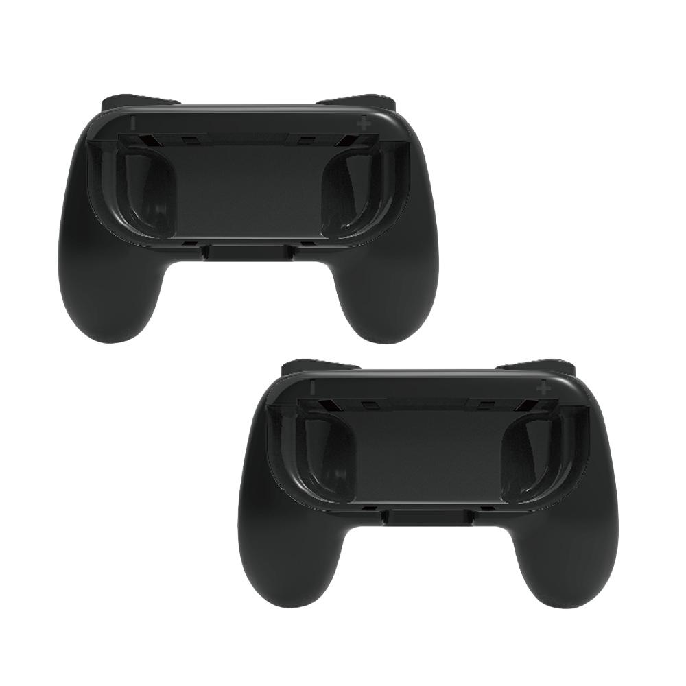 2pcs Wear Resistant Handle Controller for Nintendo Switch Ergonomic Hand Grip Controller Handle for Switch Joy Con