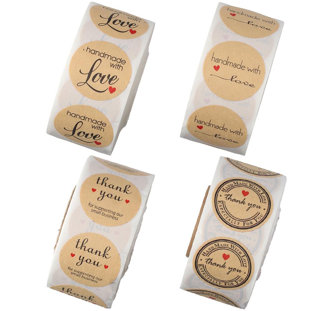 

4 рулона, 2000 шт., 4 рулона, самоклеящиеся, 2000 шт., рулон наклеек с надписью «Спасибо», наклейки на свадьбу