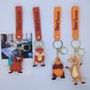 New Creative Cartoon Jungle Counterattack Moose Keychain Bag Car Keychain Wholesale Fashion Toys Anime Cartoon Frind Cute