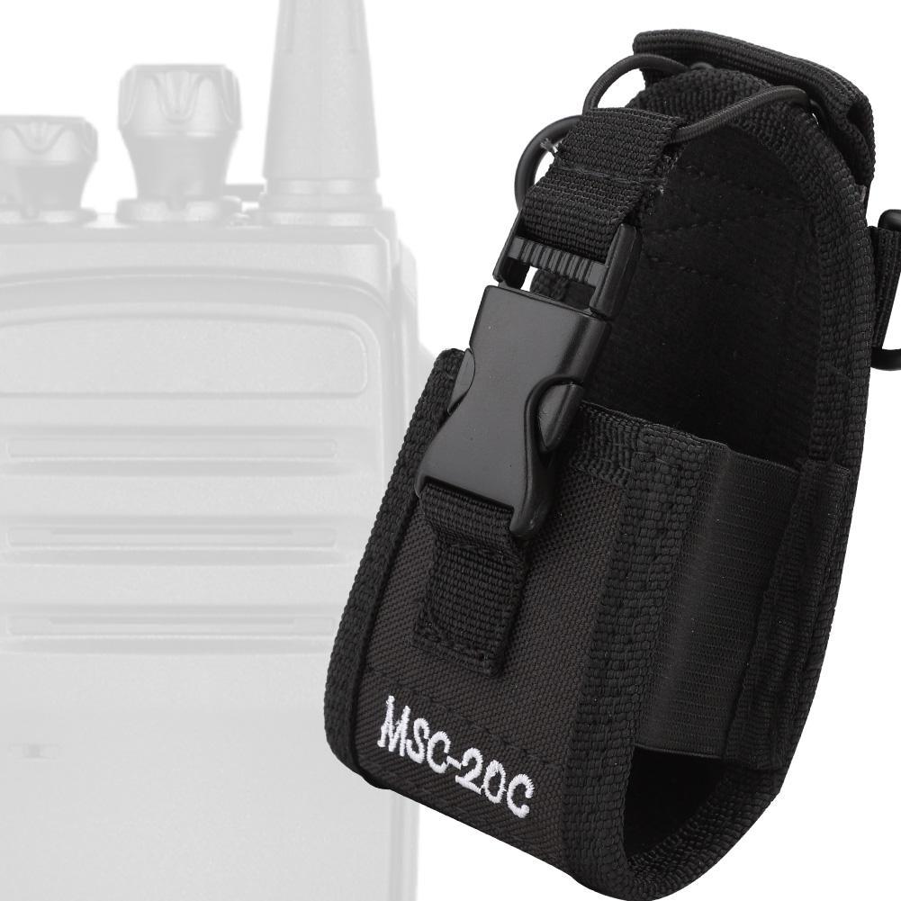 MSC 20C Walkie Talkie Protective Waist Bag   Belt for Kenwood  Motorola HYT QuanSheng PUXING