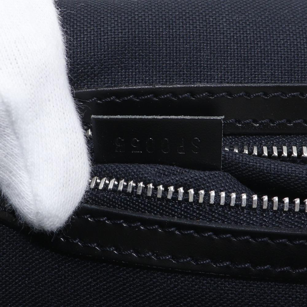 LOUIS VUITTON Thai meal Shoulder Bag M30862 Aldoise black Taiga/Nylon canvas mens Used