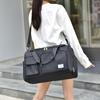 Borsa da Viaggio Unisex Grande Capacità Borsa Tote Sportiva da Palestra in Nylon per Donne Borsa Duffel Weekender per Pernottamento con Scomparto per Scarpe