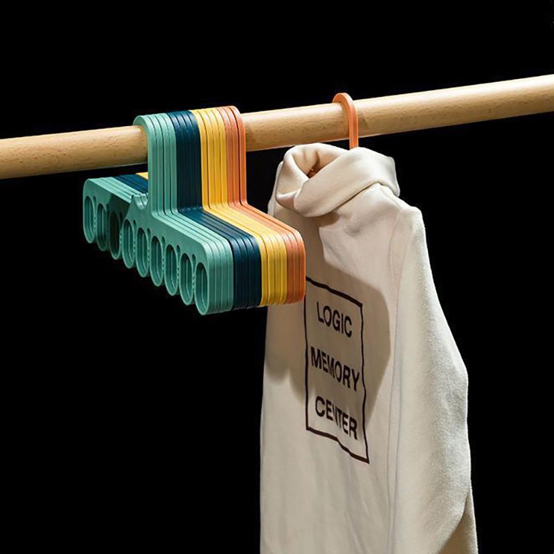 Multifunctional Windproof Clothes Clip Drying Rack Underwear Socks Hanger Nordic Household Home Wardrobe Rack Storage