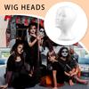 Foam Mannequin Head Women Head Mannequin for Wigs Styling Beauty Supplies Display Rack Accessories for Travel Cosmetology