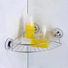 Multifunctional Stainless Steel Bathroom Shelf Adjustable Shampoo Rack Suction Cup Mount For Kitchen Shower Organization
