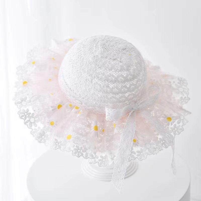 Baby Hat for Spring Outings, Sun Protection, Woven Straw Hat for Children's Summer Leisure, Thin Sunshade Hat for Boys