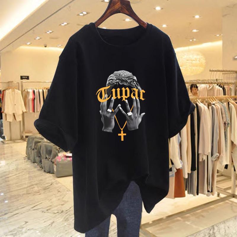 

Women s White Summer 2025 Versatile Loose-Fit T-Shirt, Short Sleeve, Trendy Thin Half-Sleeve Top Medium