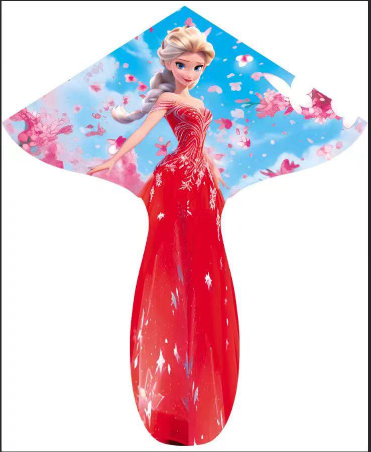 Traditional Weifang Delta-Winged Dragon Kite - Easy to Fly, Long-Tail Cartoon Toy for Children