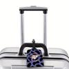 1 pz serie animali mucca modello etichetta bagaglio PU spazio pelle etichetta bagaglio anti-smarrimento etichetta viaggio carta d'imbarco