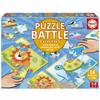 Puzzle Educa Battle Jr Animales 144 Pieces