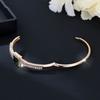 Accessories: Grand Emerald Open Elastic Buckle Adjustable Bracelet