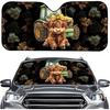 Purple Eyelash Front Sun Shade Windshield for Car Cute Windshield Sunshade Foldable UV Ray Reflector Front Window Sun Shade Visor Shield Cover,Keeps