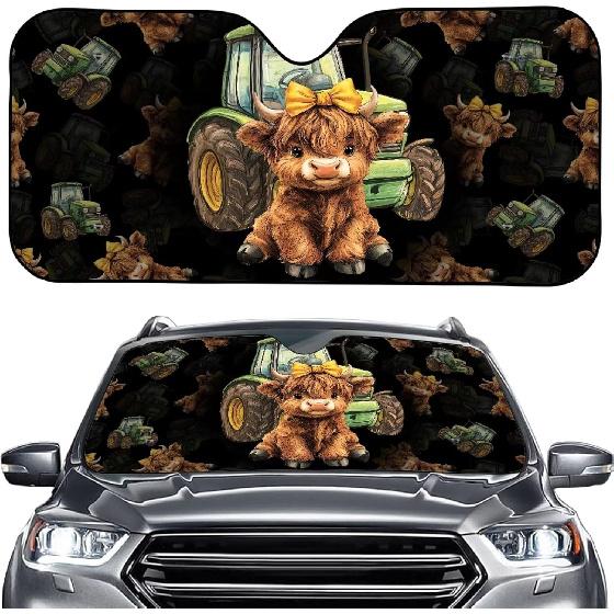 Purple Eyelash Front Sun Shade Windshield for Car Cute Windshield Sunshade Foldable UV Ray Reflector Front Window Sun Shade Visor Shield Cover,Keeps