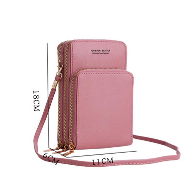 Mini sac à bandoulière pour téléphone et cartes