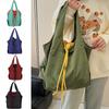 Reusable Drawstring Design Handbag Nylon Travel Grocery Bag Casual Shopping Eco Bag  Snack